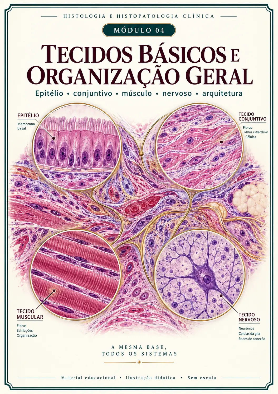Módulo 04 — Tecidos Básicos e Organização Geral